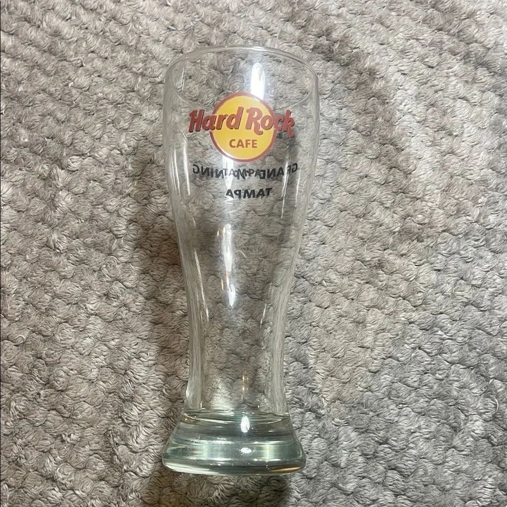 Hard Rock tampa Florida grand opening Cafe Logo Pint Glass